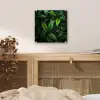 Bladeren - Regendruppels - Licht - Groen plexiglas 5mm klein -sfeer4