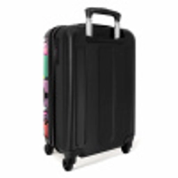 Kleurrijke Monsterparade NBS - Handbagage koffer - Kinderen Unisex middel -achterkant