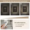 Bestek - Goud - Mes - Vork Light Box met kabel (Tafellamp) klein -USP_dimbaarNL