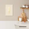 Minimalistisch - Waterijsje - Stokje - Beige KitchenYeah - Keuken - Canvas klein -sfeer1