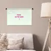 Focus - Beige - Roze - Smiley Wandkleed katoen klein -sfeer4