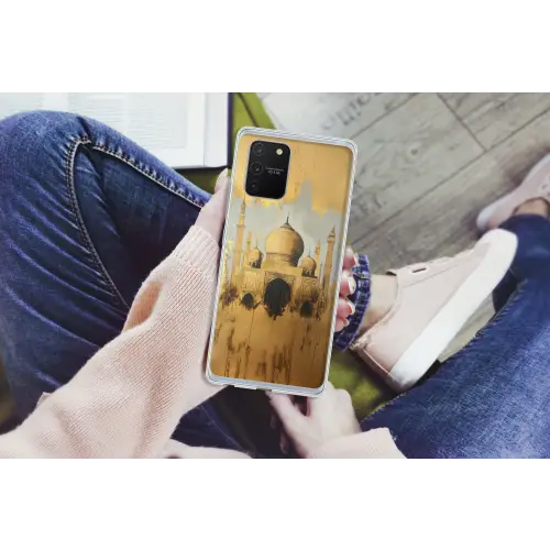 Moskee - Goud - Arabisch - Ramadan - Islamitische Telefoonhoesje Samsung Galaxy S10 Lite klein -handS10Lite