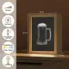 Bierpul - Schuim - Krijttekening Light Box met kabel (Tafellamp) klein -USP_NL