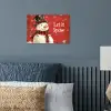 Sneeuwpret - Winter - Sneeuwpop poster papier klein -sfeer2