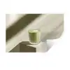 Matcha - Glas - Groen - Minimalistisch Muursticker klein -3d