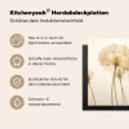 Zonovergoten Fragiliteit Inductie beschermer vinyl 3mm middel -zzzzzzusp-haakje_DE