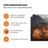 Giraffen - Hoog gras - Acaciabomen Inductie beschermer vinyl 3mm klein -zzzzzzz-td-ups