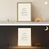 Tekst - Sierlijk - Letters - Groen Light Box met batterij (Wandlamp) middel -sfeer3_kind