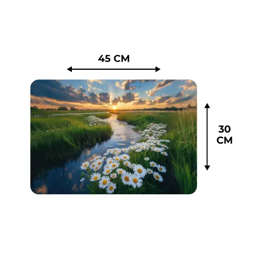 Beekje - Landschap - Margriet Placemat vinyl groot -specs