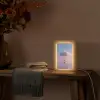 Wolk - Schommel - Kleurrijke lucht Light Box met kabel (Tafellamp) klein -sfeer4