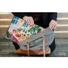 Tafel - Wijn - Fruit laptophoes neopreen klein -tas