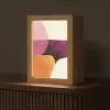 Vormen - Abstract - Kleurrijk Light Box met kabel (Tafellamp) klein -z3d_website