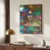 Johanna Henriette Engelen - Dubois Drahonet - Graffiti Textielframe zwart klein -sfeer3