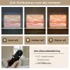 Bergen - Abstract - Zonnestralen - Roze Light Box met batterij (Wandlamp) middel -USP_lichtkleurNL