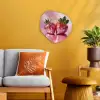 Disco - Fruit - Glitter - Strawberry Wandcirkel Organisch Forex 3mm klein -sfeer4