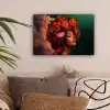 Vrouw - Drankenfruit - Rozen canvas 2cm klein -sfeer1
