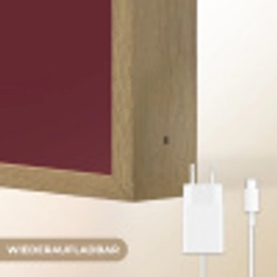 Bordeaux - Nice - minimalistisch Light Box met batterij (Wandlamp) middel -USP_websiteoplaadbaarDE