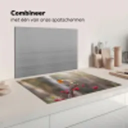 Roodborst - Tak - Bessen - Natuur Inductie beschermer vinyl 3mm klein -wsfeer7_website