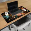 Explosie - Verfstructuur - Goud - Abstract Muismat XXL klein -sfeer1