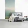Zee - Horizon - Blauw - Mist fotobehang vinyl groot -slaapkamer