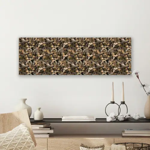 Herfst - Bladeren - Camouflage canvas 2cm klein 828 -sfeer6