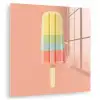 Waterijsje - Pasteltinten - Minimalistisch plexiglas 5mm klein -zzzproduct_nieuw