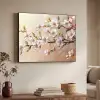 Bloesemtakken - Schilderachtig - Roze Textielframe - compleet frame klein -sfeer3