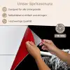 Schotse Hooglander - Koe - Zwart - Wit - Dieren keuken achterwand spatscherm klein -spatscherm_DE