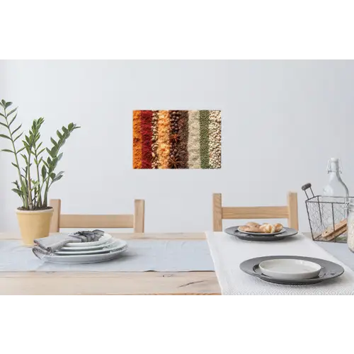 Banen - Verticaal - Kruiden - Variatie Muursticker klein -eettafel