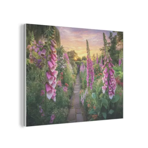 Vingerhoedskruid - Bloemen - Tuin PET vilt klein -3d