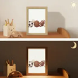 Sport - Ballen - Illustratie Light Box met kabel (Kinderlampje) klein -sfeer3_kind