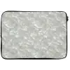 Parelmoerglans - Wit - Schelp laptophoes neopreen klein 279 -zkaufland3dotto