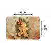 Kerstmis - Koekje - Poppetje - Speculaas Placemat vinyl groot -specs