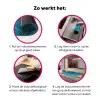 Waterdruppel - Water - Oppervlakte Inductie beschermer vinyl 3mm klein -wsfeer9_website