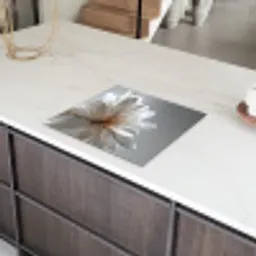 Bloem - Wit - Neutraal Inductie beschermer vinyl 3mm middel -sfeer8