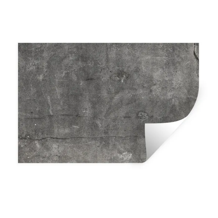 Beton - Muur - Cement Muursticker klein -3d