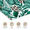 Dierenprint - Panter - Bladeren - Tropisch - Jungle poster papier klein -closeup_NL