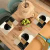 Harmonie in Vier Delen Placemat vinyl groot -zzsfeer5_Kitchenyeah-website