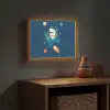 Raket - Haai - Ruimte Light Box met batterij (Wandlamp kind) middel -sfeer5_kind