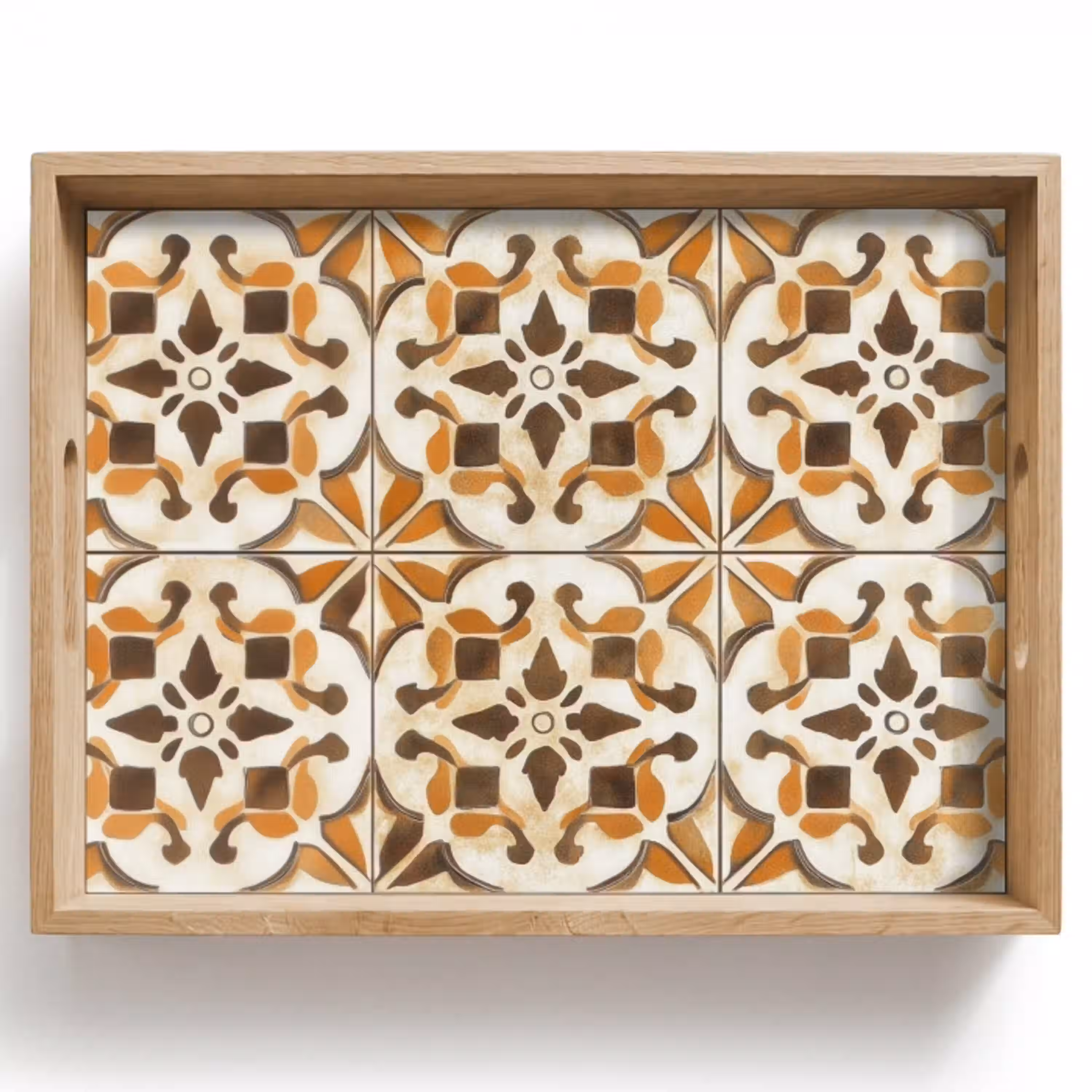Vintage - Spaans - Decoratie - Keramiek Dienblad Rechthoek middel -z3d_shopping