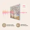 Levensboom - Goud - Kleurrijk - Abstract - Aesthetic PET vilt klein -USP_NL