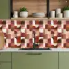 Geometrie - Modern - Retro keuken achterwand 2 middel 871 -sfeer3