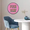 Tekst - Bold - Roze Fotolijst rond zonder passe partout klein -sfeer2