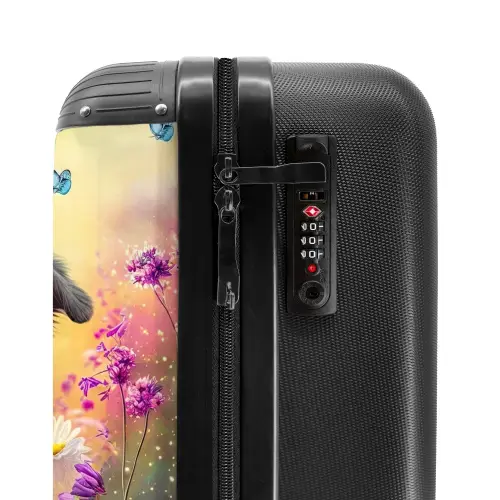 Wessel Woef Koffer - NBS - Handbagage middel -slot