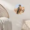 Valk - Vogel - Rots - Macht Wandcirkel behangsticker klein -sfeer4