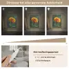 Bloemblaadjes - Afrikaan - Oranje - Wazig Light Box met kabel (Tafellamp) klein -USP_dimbaarNL