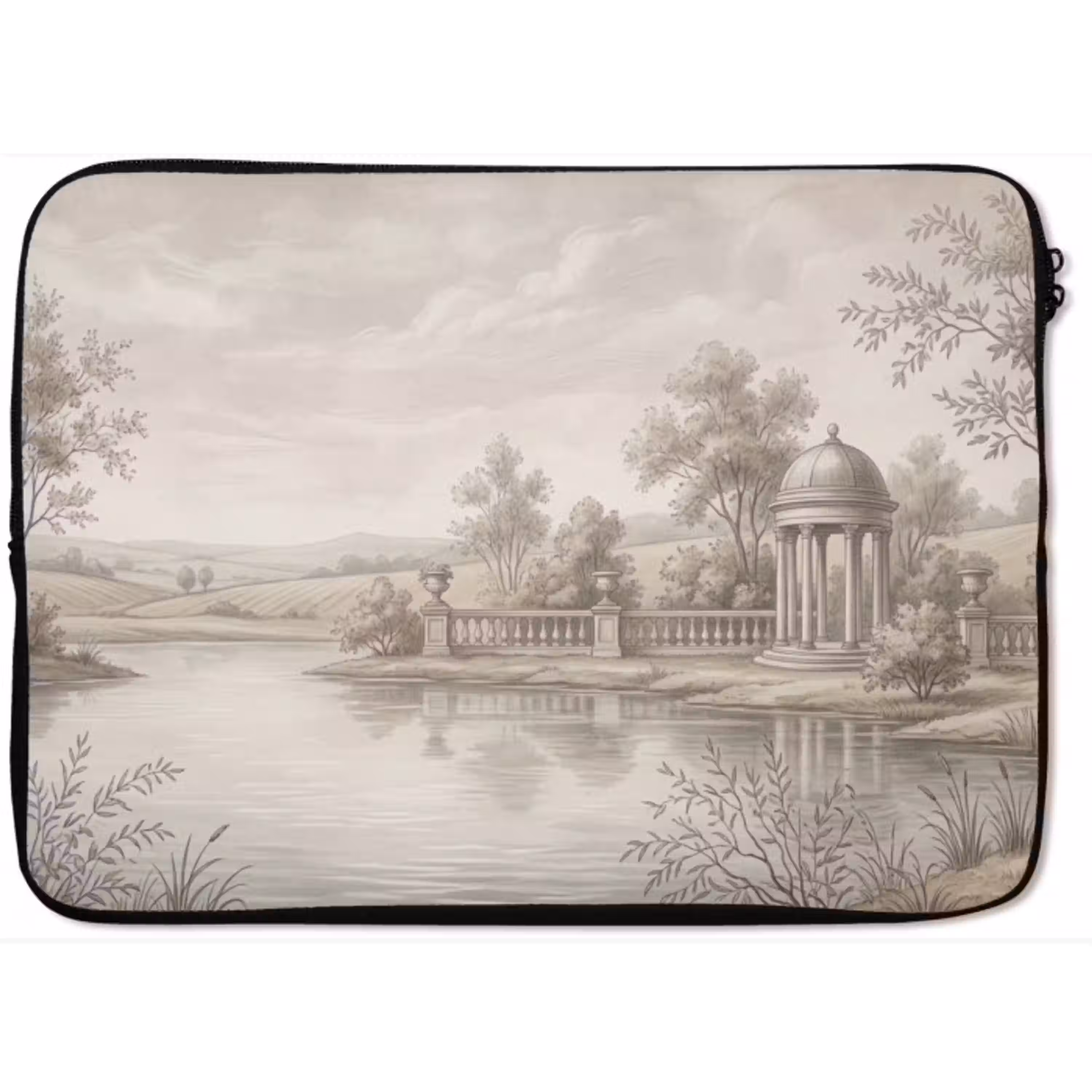 Terras - Water - Natuur - Landschap laptophoes neopreen klein -zkaufland3dotto