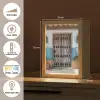 Deur - Manden - Planten Light Box met kabel (Tafellamp) klein -USP_FR