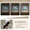 Aliens - Ruimte - Planeten Light Box met batterij (Wandlamp kind) middel -USP_dimbaarNL