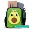 Kawai - Avocado - Groen Rugzak - Zwart middel -inhoud_NL